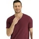 thumbnail image 1 of Polera Hombre Manga Corta Cuello V Burdeo Tallla M, 1 of 3