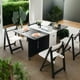 thumbnail image 3 of Comedor Plegable Multiuso + 4 sillas plegables madera, 3 of 12