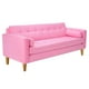 thumbnail image 2 of Sofa Retro 3cg Felpa 04 Rosado, 2 of 6