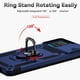 thumbnail image 2 of Estuche GANGXUN para Samsung Galaxy A12, soporte giratorio 360°, estilo mecánico y magnético, 2 of 5