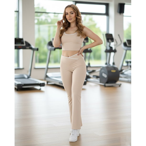 Conjunto Deportivo Mujer Calza Flare Lúmina Sport
