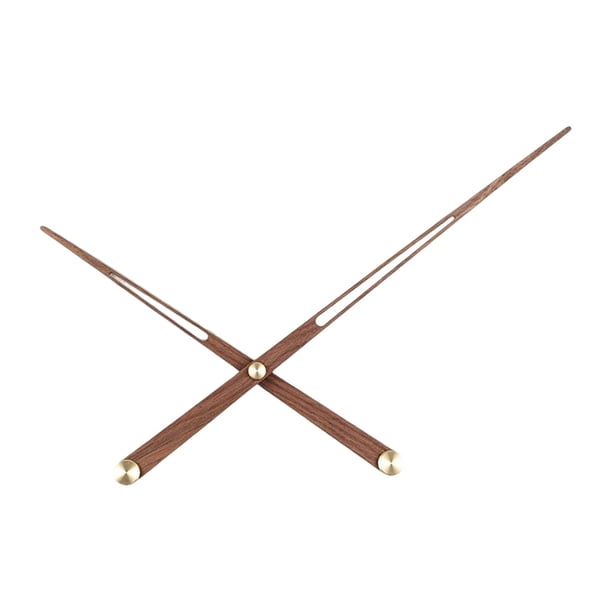 Reparación de reemplazo de ajuste de manecillas de reloj negro Profesional Duradero y fácil de instalar Puntero de reloj de pared para reloj mec , Contrapeso 13mm