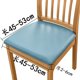 thumbnail image 2 of Xiao Hua Funda de Silla de Comedor de Cuero Beige -2 Piezas, Funda de Silla Impermeable de Talla Única, Base Elástica Antideslizante, Adecuada para Uso Diario en Comedor y Restaurante, Tamaño Grande, 2 of 5