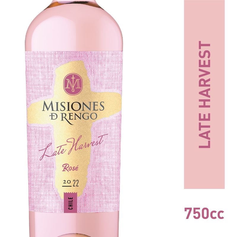 Misiones De Rengo - Vino Late Harvest Rosé 12° Botella
