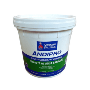 Sherwin Williams - Esmalte Al Agua Sherwin Andipro Satinado Tineta