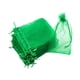 thumbnail image 3 of 100x Bolsas De Organza Reutilizables Para Bodas, Cumplea?os, Regalos De Fiesta, Bolsas De Regalo De Navidad, Color Verde, 3 of 5