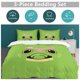 thumbnail image 5 of Caterpie Bed Duvet Cover Funny Anime Cartoon Bedding Sets Lightweight 3 Piece Comforter Sets, 5 of 5