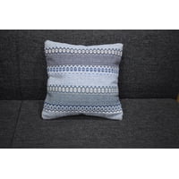 Decoghar - Cojin Deco Cojin Kelim Azul Diseño Vintage 0,4X0,4 Mts