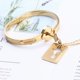 thumbnail image 3 of Set de joyas SONGCHANGJEWELRY con cierre de pulsera y llavero, 3 of 8