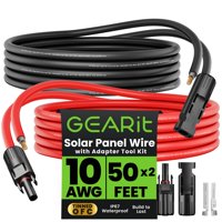 Cable De Extensión Solar Gearit 10 Awg 15 M Con Conectores Mc4
