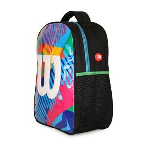 Wilson - Mochila De Niño Unisex Fusion Negro Multicolor