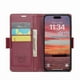thumbnail image 4 of CaseMe tipo cartera iPhone 16 Plus con cierre magnético, RFID, tarjetero, soporte, carga inalámbrica, 4 of 5