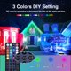 thumbnail image 3 of Stage Lights Onforu, paquete de 2 lámparas LED para lavar la pared, 48 W, RGB, 3 of 8