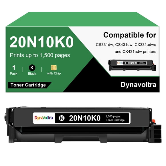 Cartucho de Tóner DynaVoltra 20N10K0 Negro 1500 Páginas