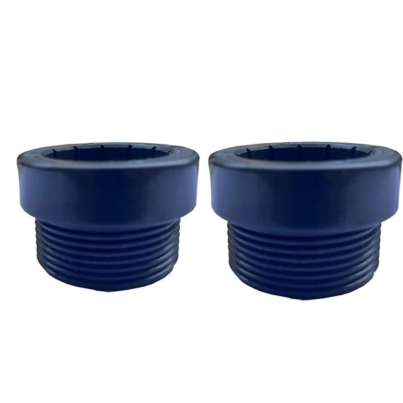 Adaptador para sombrilla JILINWEI 2 pzas 1 3/4" Negro