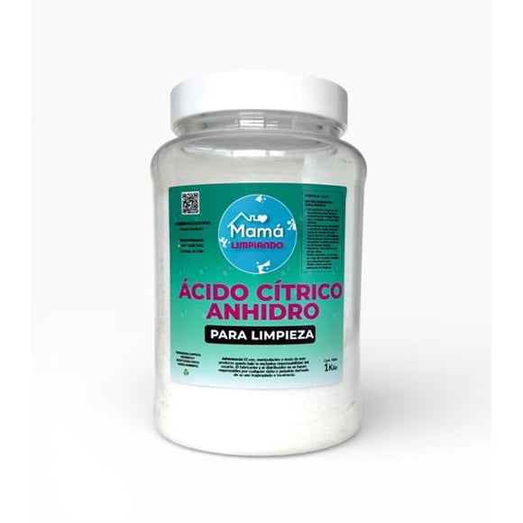 Ácido Cítrico para limpieza en POTE 1 Kilo