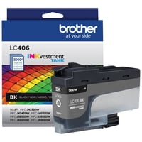 Cartucho De Tinta Brother Lc406Bk Original Negro De Rendimiento Estándar