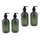 thumbnail image 2 of 4 piezas vacías para mascotas champú acondicionador bomba botella maquillaje contenedores 500 ml verde, 2 of 5