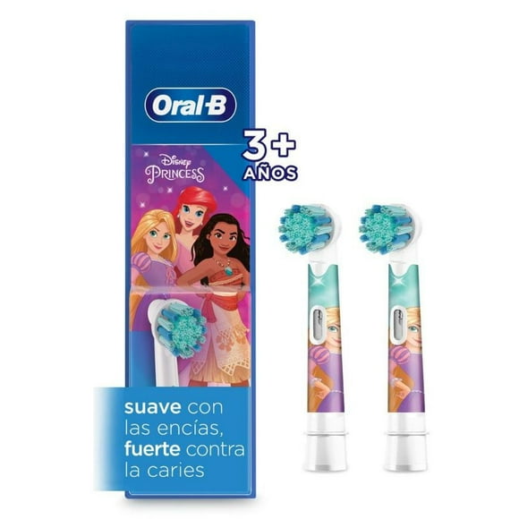 Cabezal Cepillo de Dientes Eléctrico Disney Princess, 1 Un