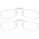 thumbnail image 1 of Gafas de lectura ThinOptics negras 44 mm +2.5 unisex, 1 of 4