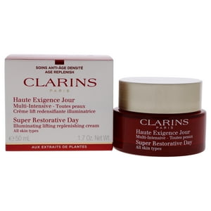Clarins - Crema De Día Súper Reparadora De Para Unisex - 1,7 Oz De Crema