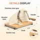 thumbnail image 2 of Cortador de Pan TENGIZUOHZ Ajustable 0,3-2,3 cm Base de Madera, 2 of 7