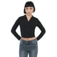 thumbnail image 1 of Polera Muje Manga Larga Cuello Polo Negro Corona, 1 of 5