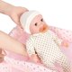 thumbnail image 3 of Cuna plegable para muñecas LullaBaby, color rosa, con estampado de estrellas, 3 of 7