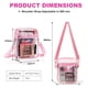 thumbnail image 4 of Mochila Contixo Transparente Rosa, 4 of 6