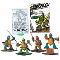 Figura De Coleccionista Teenage Mutant Ninja Turtles Con Dibujo Cómico