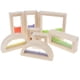 thumbnail image 4 of Ni?os Montessori Juguete De Madera Arco Iris Bloques De Sonido Buliding Stacking Toy, 4 of 5
