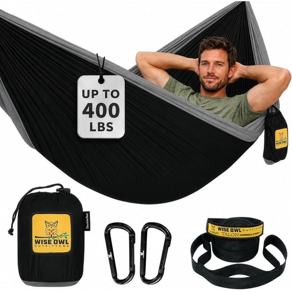 Hamaca Wise Owl 9 Ft Nylon 210t 181 Kg 1 Persona
