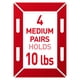 thumbnail image 3 of Tiras para colgar cuadros Command de 15 y 10 libras, 28 pares, 3 of 9