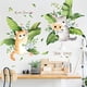 thumbnail image 2 of 2pcs Cute Removable Decoration Stickers Set, Vinyl Stick DIY Decor, Large Mural Cat Cartoon Art Wallpaper, Self Adhesive, For Home Kids Bedroom Decor, 2 of 4