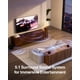 thumbnail image 2 of Sound Bar ULTIMEA Sistema de sonido envolvente virtual de 5.1 canales de 250 W, 2 of 3