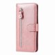 thumbnail image 3 of Funda tipo cartera para Google Pixel 7 con bolsillo con cremallera y ranuras para tarjetas – Función de soporte Rosa, 3 of 6