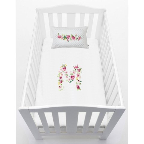 Tuyo Print - Cubreplumón Moisés - Colecho Letras Vintage M