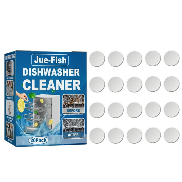 Efficiently Clean and Maintain Your Dishwasher with Our Decontamination, Degreasing and Scaling Cleaning Tablets