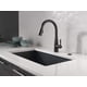 thumbnail image 4 of Grifo Delta Air Switch para triturador de basura negro 72050-BL, 4 of 5