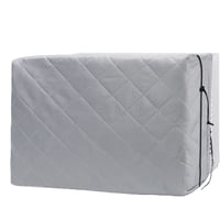 Xusx111 - Cubierta De La Ventana De La Unidad De Aire Acondicionado Interior Con Doble Aislamiento De Cordón Para El Interior (21 ""X15"" X3.5"")