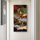 thumbnail image 2 of 1pc Frameless Nine Koi Fish Canvas Painting Lucky Carp Abstract Mountain Poster Entrance Home Decoration Art Living Room Bedroom Print Canvas Wall Art No Frame, 2 of 2