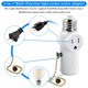 thumbnail image 3 of Adaptador de Enchufe para Casquillo de Luz E26/E27 – Pack de 2 XGJUCE, 3 of 6