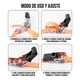 thumbnail image 5 of Juego 4 Eslinga Cinta Amarre Con Ratchet 1.5 Pulgadas 25mm Naranja, 5 of 6