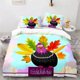 thumbnail image 1 of x1575 Bed SheetsThanksgiving Day Duvet Cover Cartoon Pumpkin Turkey Bedding Set Microfiber Maple Leaves Comforter Cover For Boys Girls Teen 3-Piece Bedding Set (1 Duvet Cover + 2 Pillow Shams) nj1575, 1 of 5