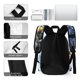 thumbnail image 5 of Halo-theme Backpack, Campus style schoolbag Bookbag with Adjustable Shoulder Straps And Large Zip Compartment, Unisex Travel Bags.42x30x15cm, 5 of 6