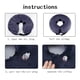 thumbnail image 4 of Cono para perros después de la cirugía, collar inflable protector, collar de recuperación para perros y gatos, 4 of 7
