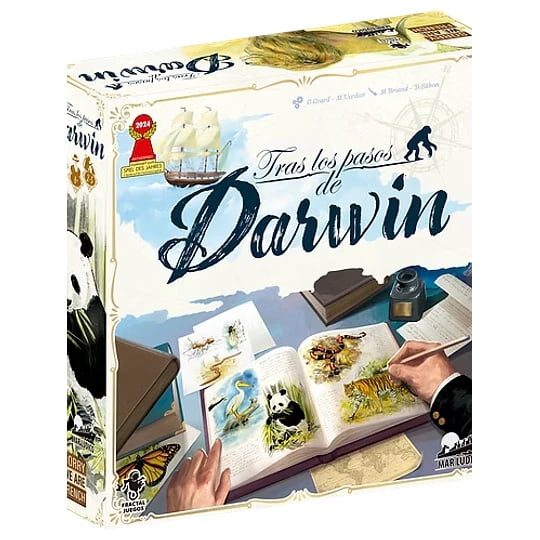 Juego Tras Los Pasos De Darwin / Fractal Juegos