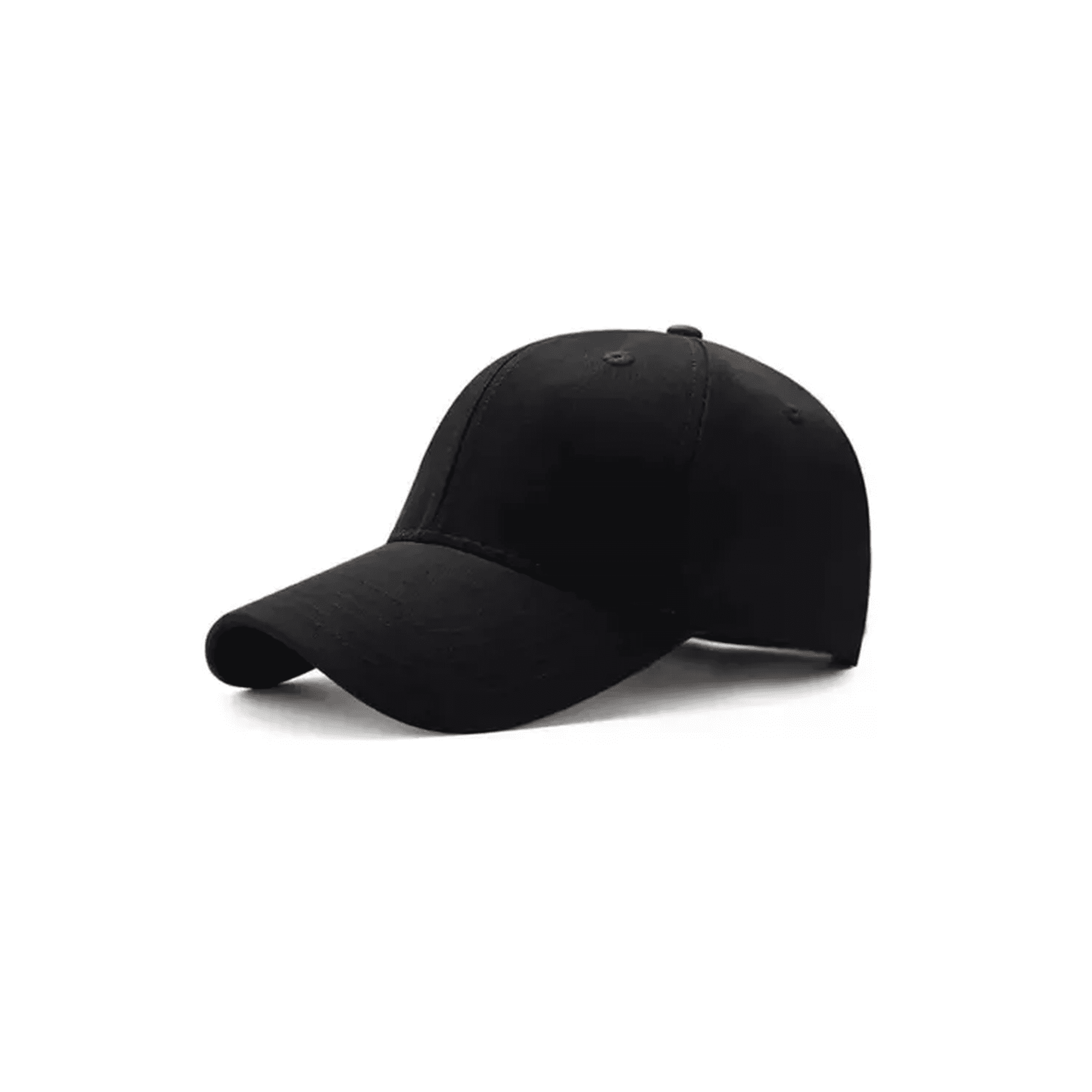 Genérico - Gorro Jockey Básico Unisex Negro