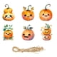 thumbnail image 1 of 6pcs Halloween Pumpkin Hanging Ornaments - Watercolor Design for Home Decor and Holiday Celebrations, 1 of 4