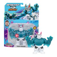 Figura Mrbeast Lab Hyper Fusion Stretchy Hero Tiger Dragon